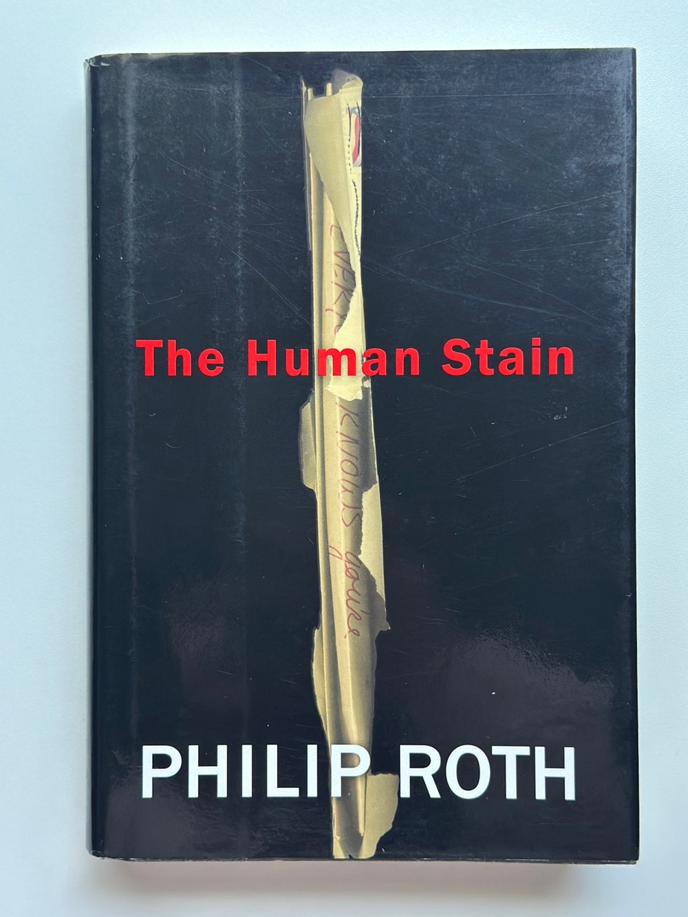 The Human Stain by Philip Roth | Psychological Fiction | Hardcover Book - Picture 1 of 10